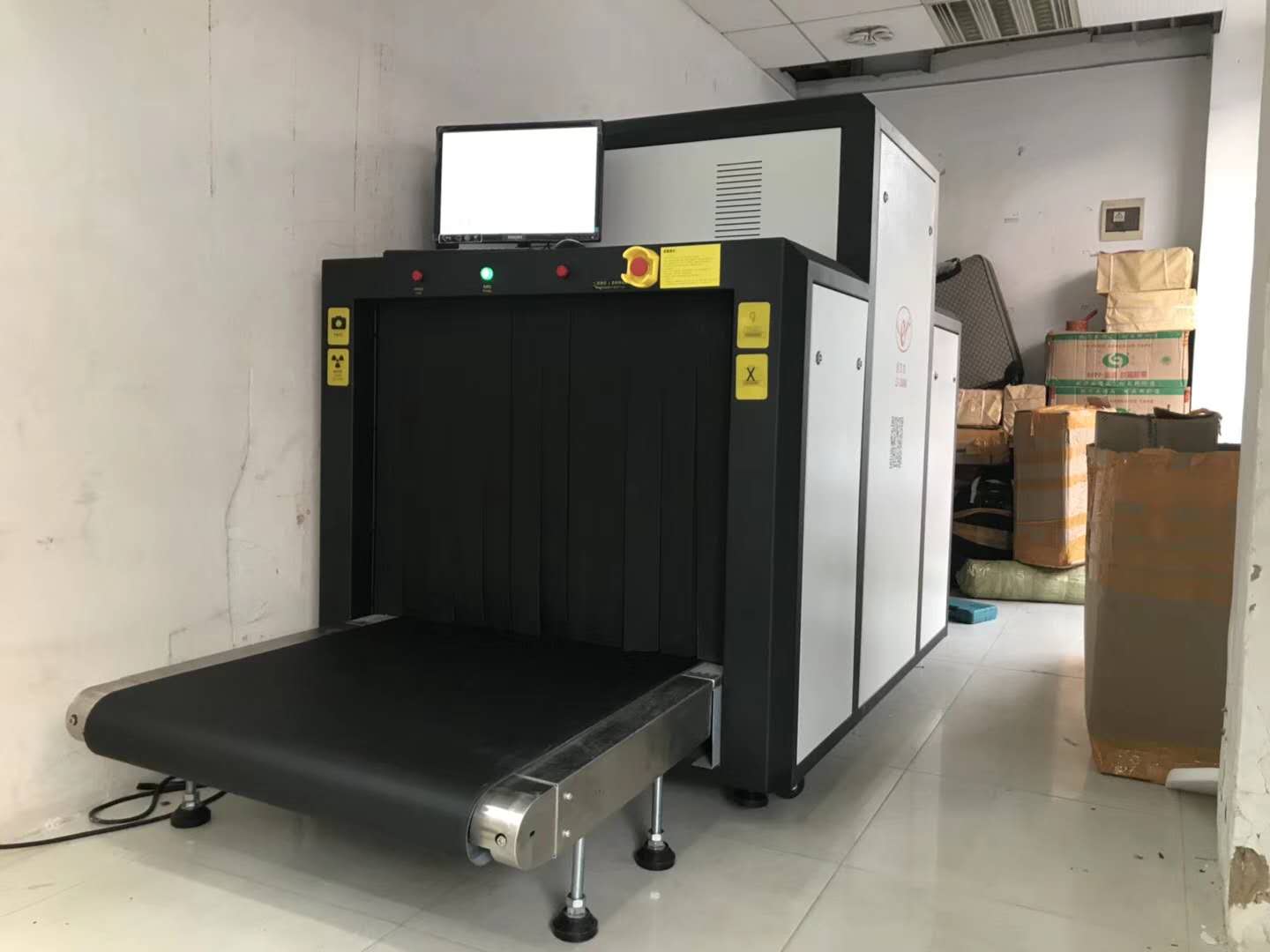 創(chuàng)藝龍安檢機8065的應(yīng)用