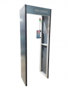 CYL-009測(cè)溫安檢門(mén)，靈敏度高，檢測(cè)方便